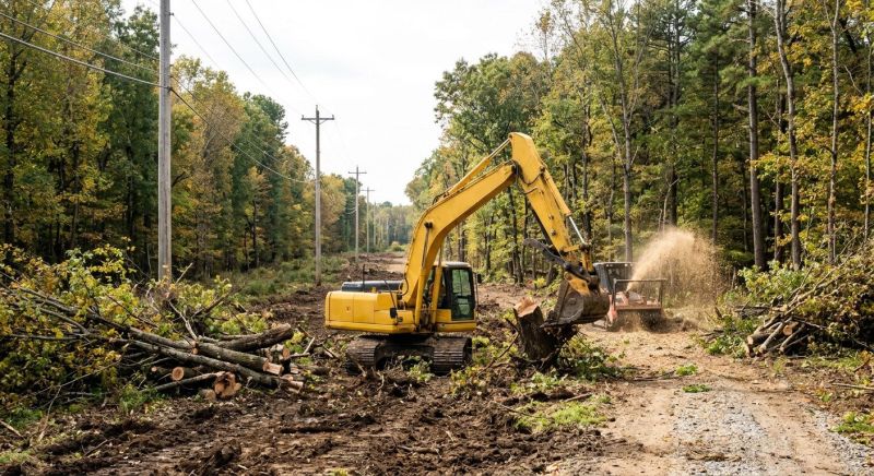 Property Line Clearing in Cumming, GA